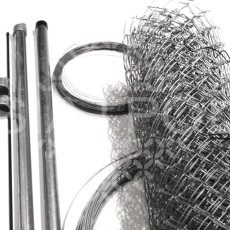 Galvanized fencing mesh