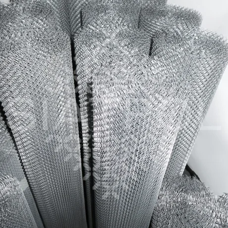 Galvanized fencing mesh