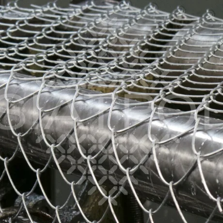 Galvanized fencing mesh