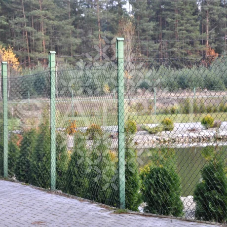 Gallery of realised galvanised mesh fences