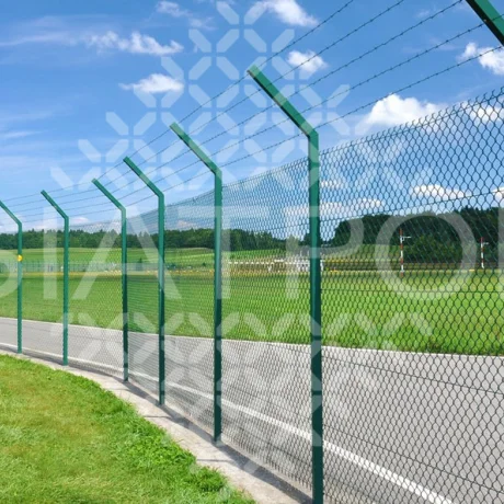 Gallery of realised PVC-coated mesh fences